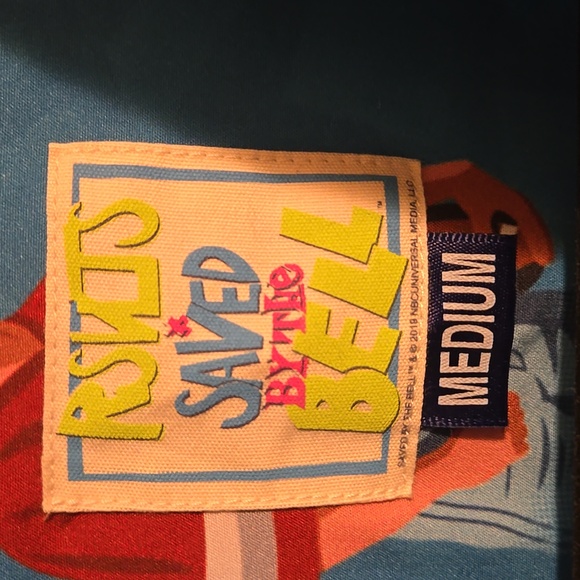 RSVLTS Saved By The Bell AC Slater Button Down - Picture 2 of 7